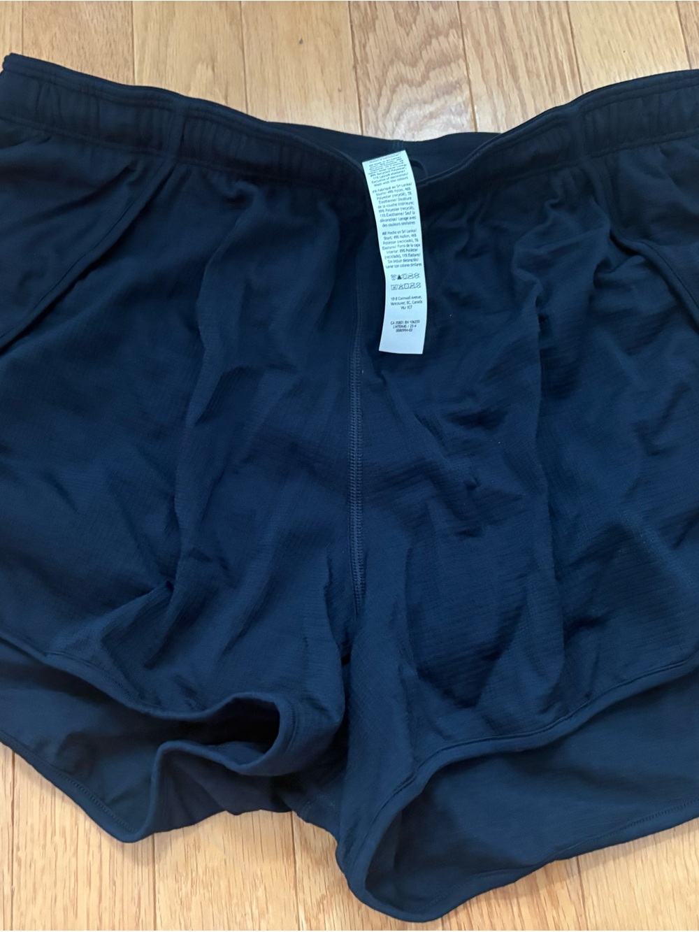 lululemon athletica Black Athletic Shorts